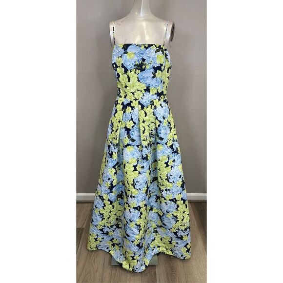 SACHIN + BABI BEAU GOWN - GARDEN CLUB SIZE 14 $695 - Picture 5 of 11